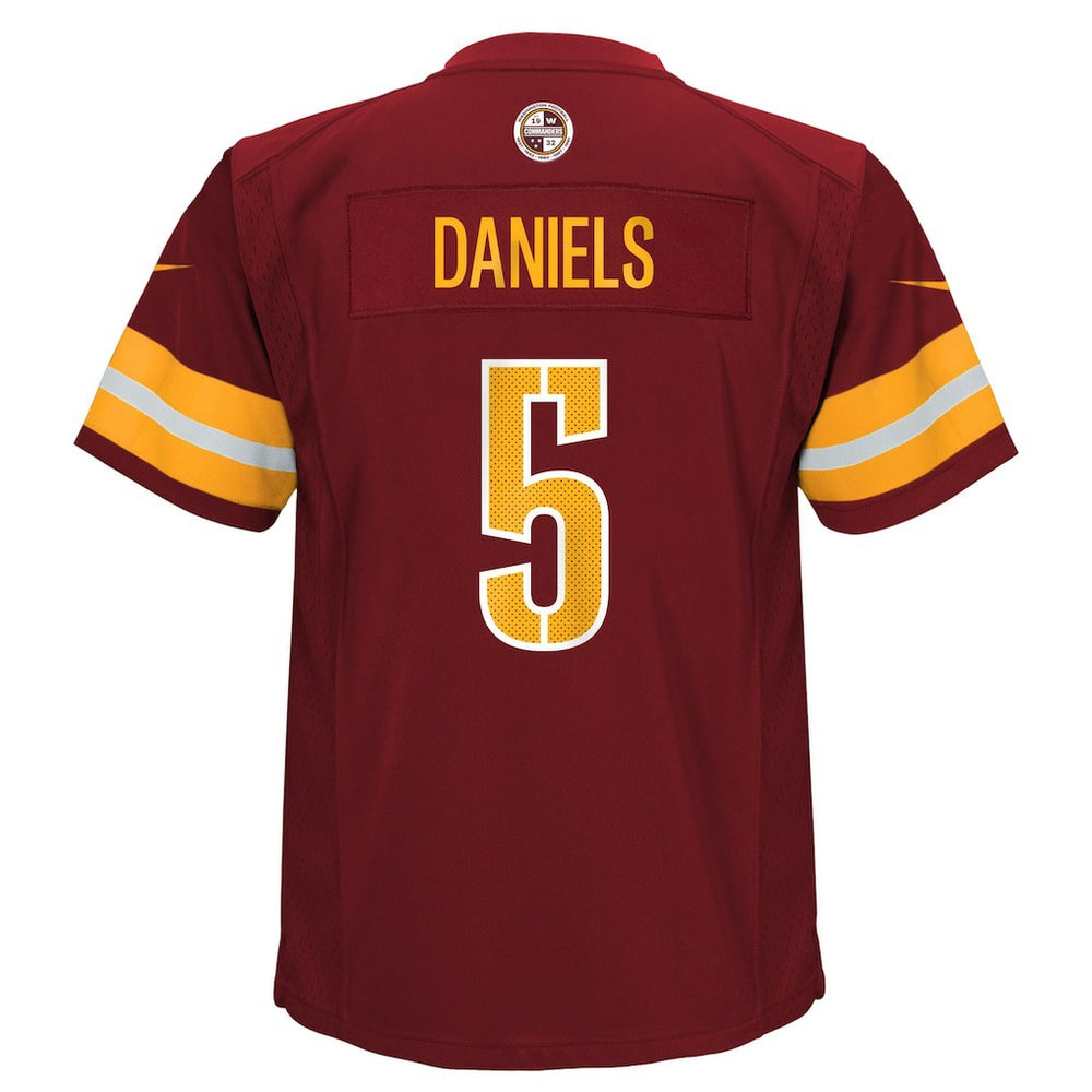 Jayden Daniels Washington Commanders Preschool Team Player Game Jersey - Burgundy - Nike