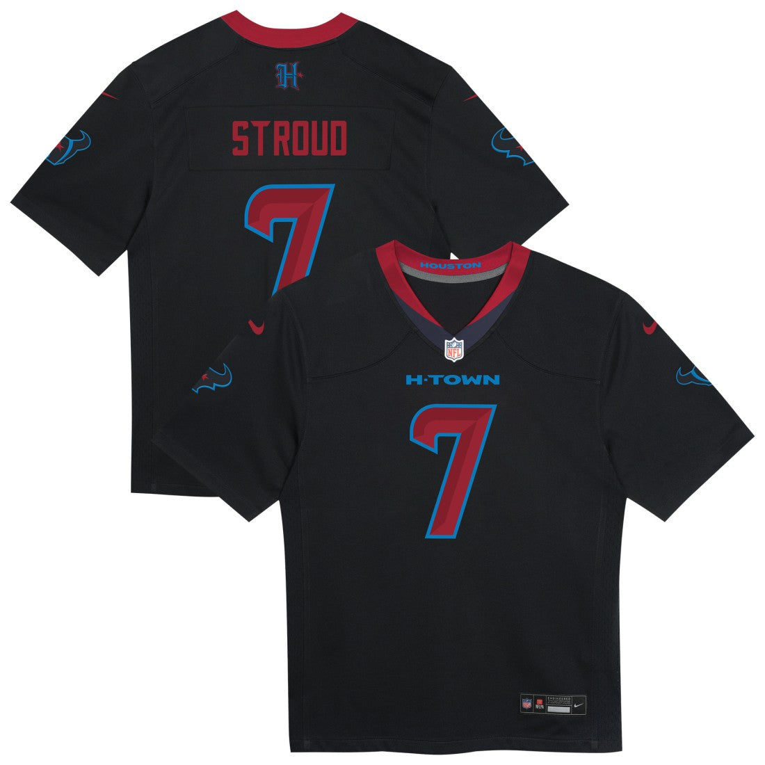 C.J. Stroud Houston Texans Preschool Alternate Player Game Jersey - Navy - Nike