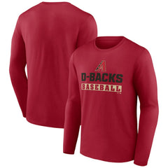 Arizona Diamondbacks Let's Go Long Sleeve T-Shirt Discount