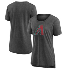 Arizona Diamondbacks Women's Weathered Official Logo Tri-Blend T-Shirt for sale