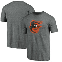 Baltimore Orioles Weathered Official Logo Tri-Blend T-Shirt Online