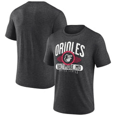 Baltimore Orioles Badge of Honor Tri-Blend T-Shirt Outlet