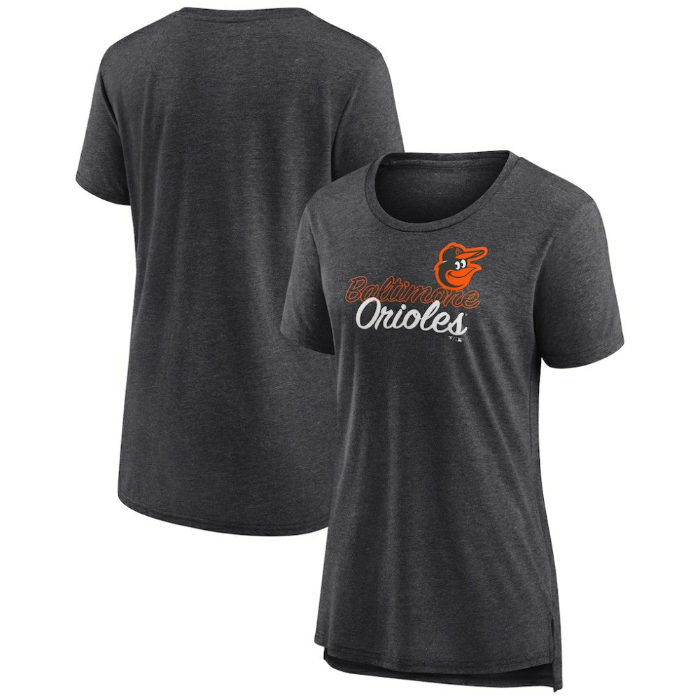 Baltimore Orioles Women's Practice Time Tri-Blend T-Shirt Online