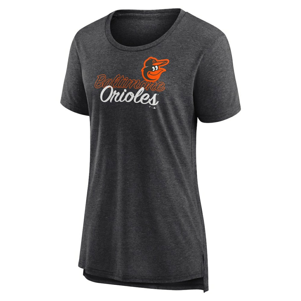 Baltimore Orioles Women's Practice Time Tri-Blend T-Shirt Online