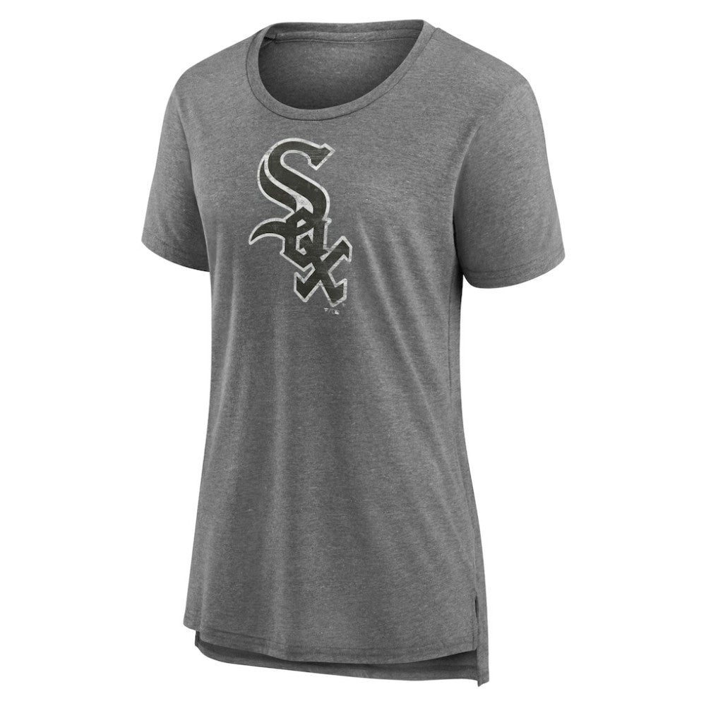 Chicago White Sox Women's Weathered Official Logo Tri-Blend T-Shirt Near Me