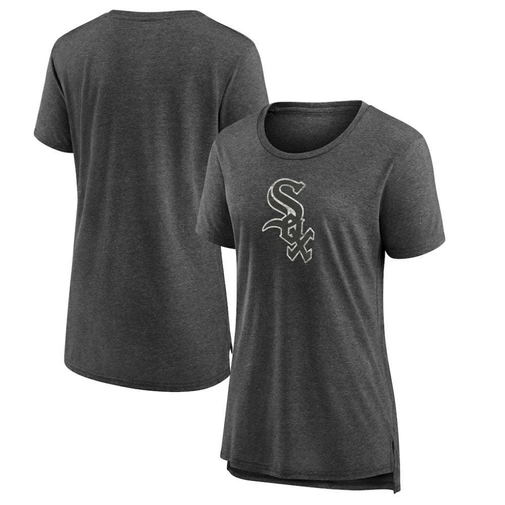 Chicago White Sox Women's Weathered Official Logo Tri-Blend T-Shirt Sale