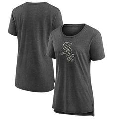 Chicago White Sox Women's Weathered Official Logo Tri-Blend T-Shirt Sale