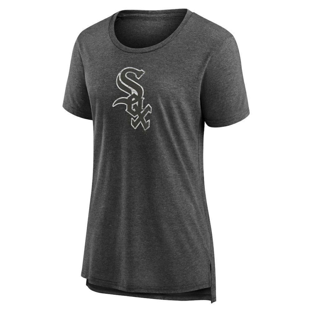 Chicago White Sox Women's Weathered Official Logo Tri-Blend T-Shirt Sale