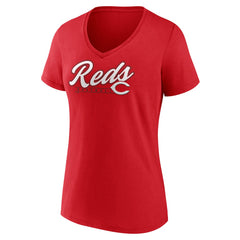 Cincinnati Reds Women's One And Only V-Neck T-Shirt Near Me