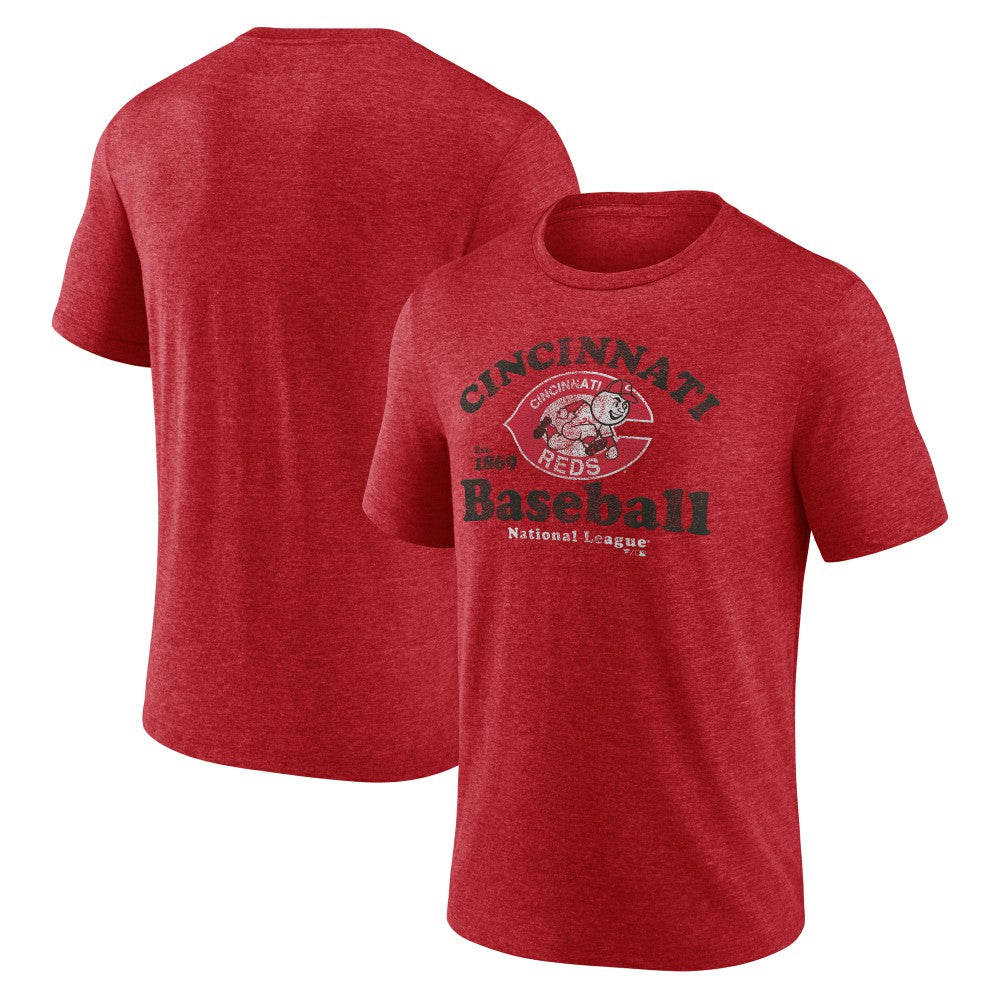 Cincinnati Reds Our Game Tri-Blend T-Shirt Discount