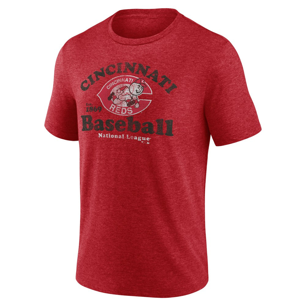 Cincinnati Reds Our Game Tri-Blend T-Shirt Discount