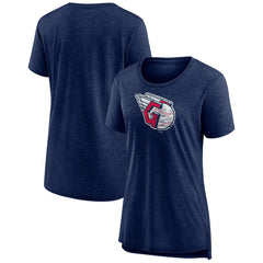 Cleveland Guardians Women's Weathered Official Logo Tri-Blend T-Shirt Online