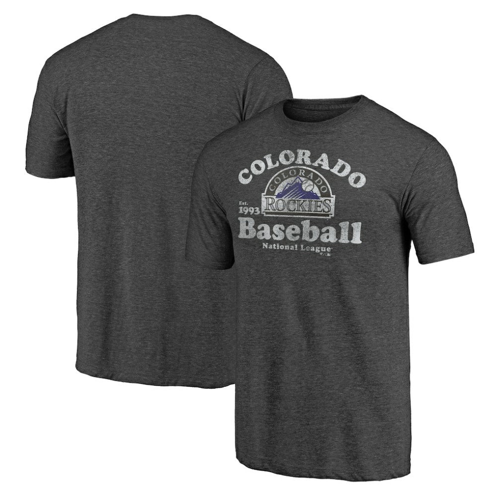 Colorado Rockies Our Game Tri-Blend T-Shirt Online