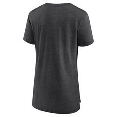 Colorado Rockies Women's Weathered Official Logo Tri-Blend T-Shirt Outlet