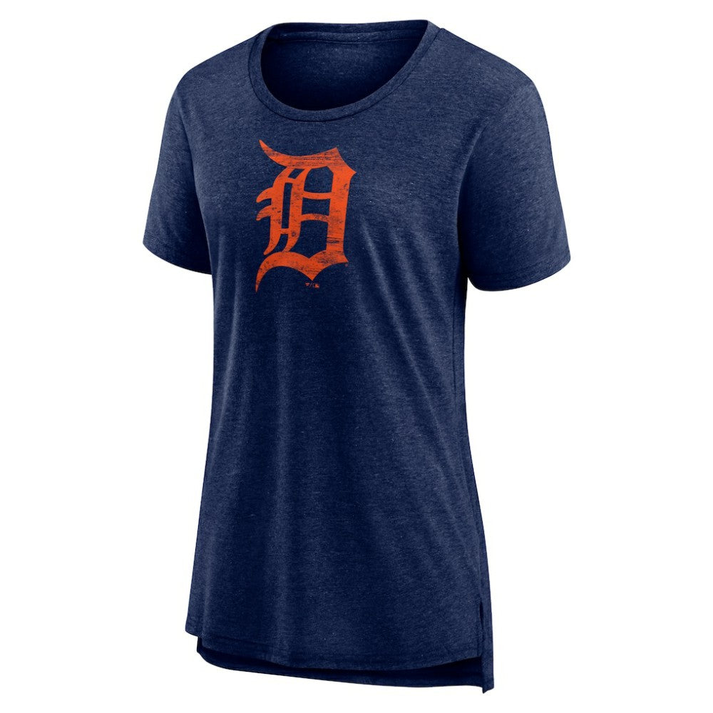 Detroit Tigers Women's Weathered Official Logo Tri-Blend T-Shirt Near Me