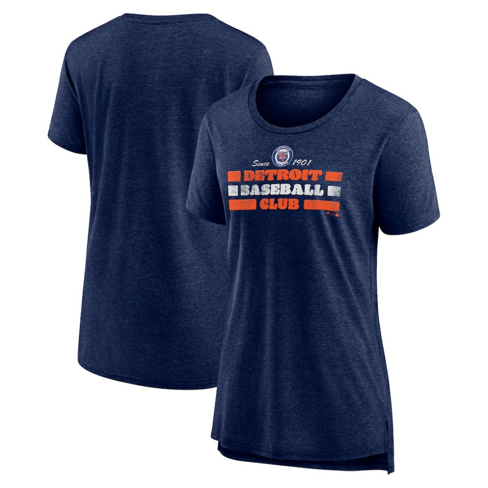 Detroit Tigers Women's Power Swing Tri-Blend T-Shirt Discount