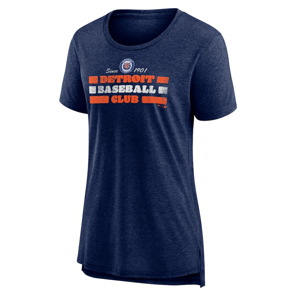 Detroit Tigers Women's Power Swing Tri-Blend T-Shirt Discount
