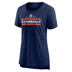 Detroit Tigers Women's Power Swing Tri-Blend T-Shirt Discount
