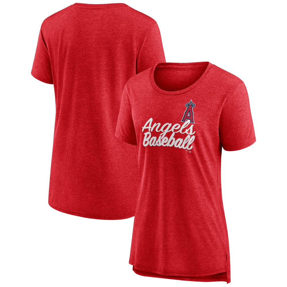 Los Angeles Angels Women's Practice Time Tri-Blend T-Shirt Outlet