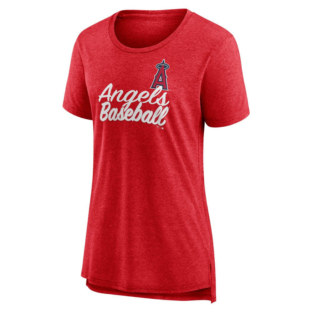 Los Angeles Angels Women's Practice Time Tri-Blend T-Shirt Outlet