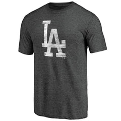 Los Angeles Dodgers Weathered Official Logo Tri-Blend T-Shirt Near Me