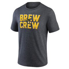 Milwaukee Brewers Brew Crew Fancy Tri-Blend T-Shirt for sale