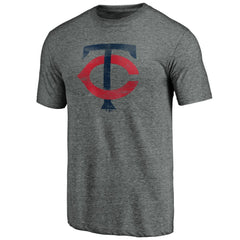 Minnesota Twins Weathered Official Logo Tri-Blend T-Shirt for sale