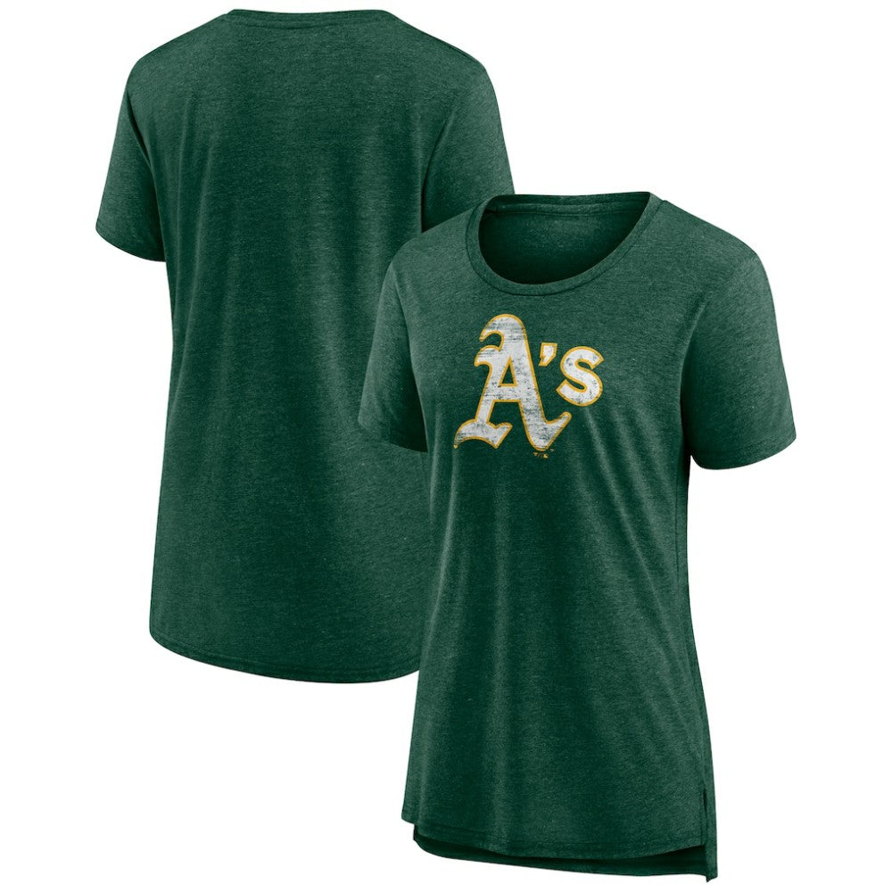Athletics Women's Weathered Official Logo Tri-Blend T-Shirt Sale
