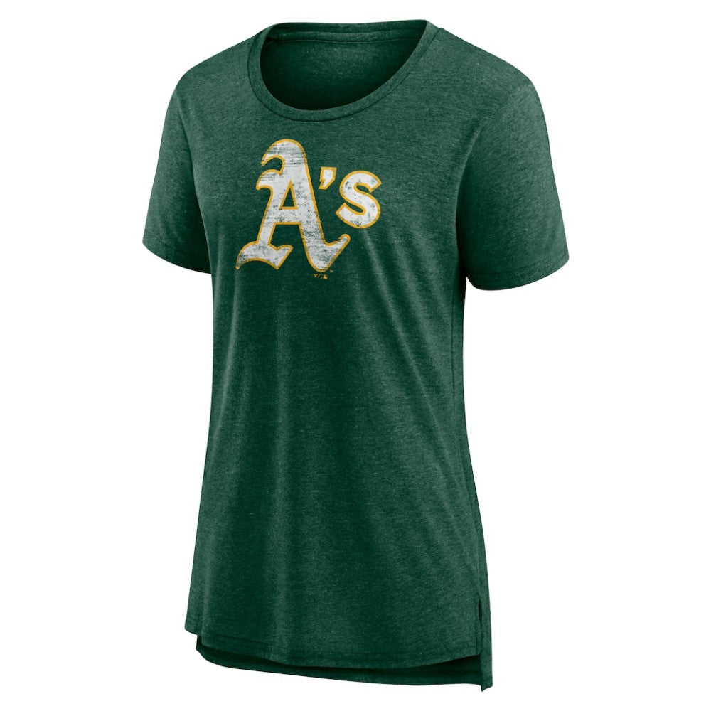 Athletics Women's Weathered Official Logo Tri-Blend T-Shirt Sale