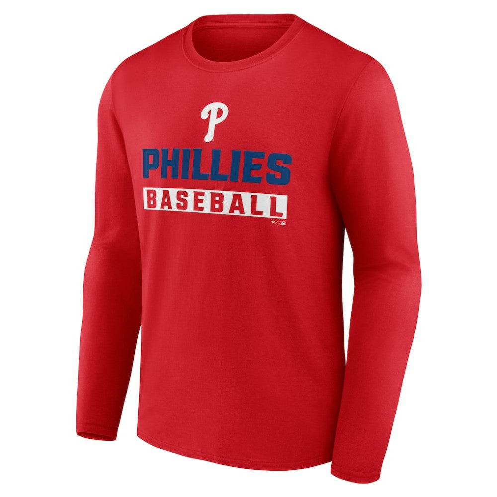 Philadelphia Phillies Let's Go Long Sleeve T-Shirt for sale