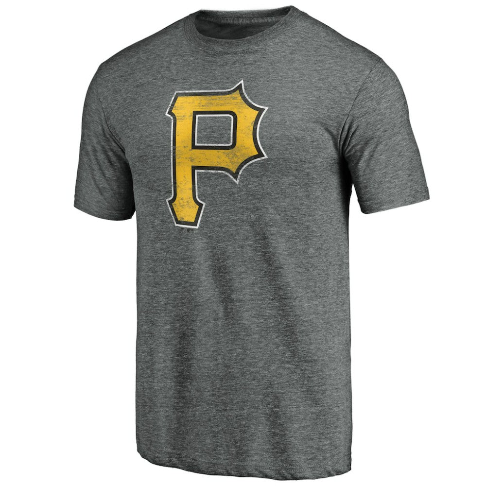 Pittsburgh Pirates Weathered Official Logo Tri-Blend T-Shirt Near Me