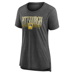 Pittsburgh Pirates Women's Toppler Tri-Blend T-Shirt for sale