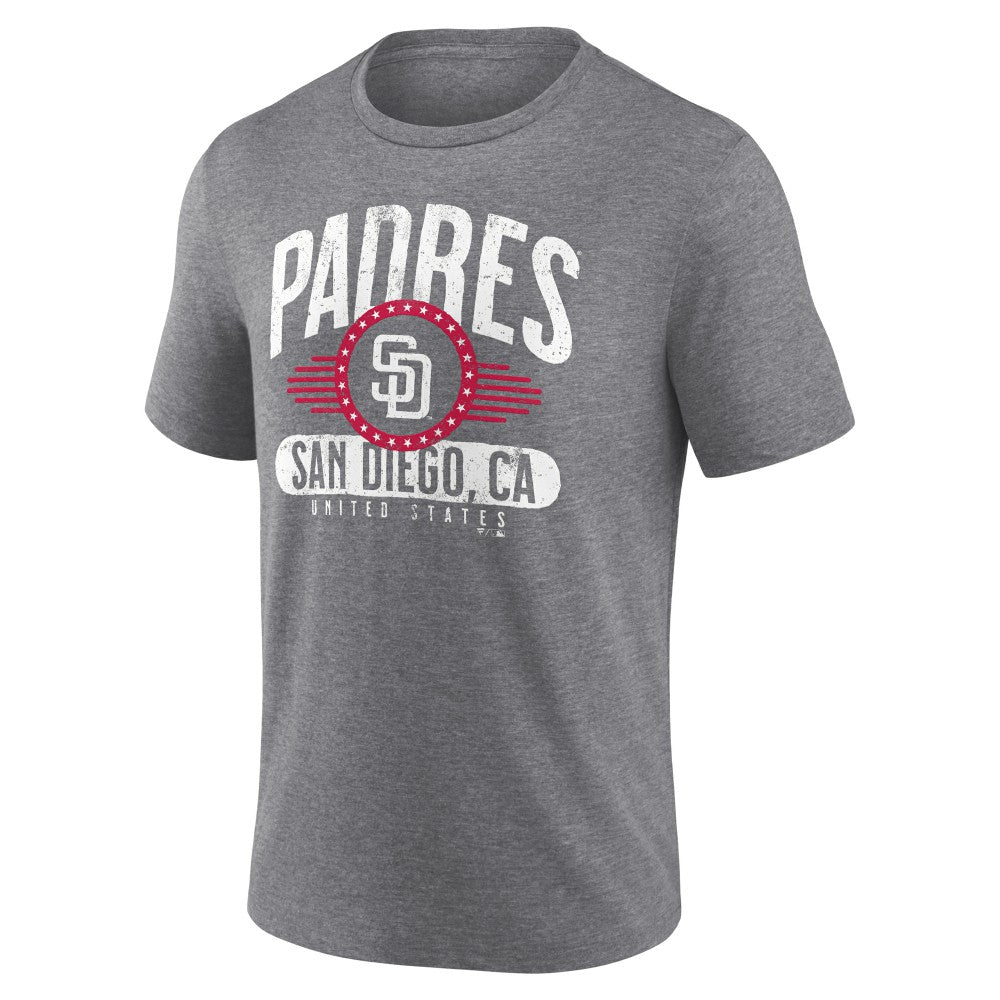 San Diego Padres Badge of Honor Tri-Blend T-Shirt Outlet