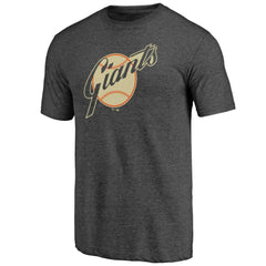 San Francisco Giants Cooperstown Official Logo Tri-Blend T-Shirt Near Me