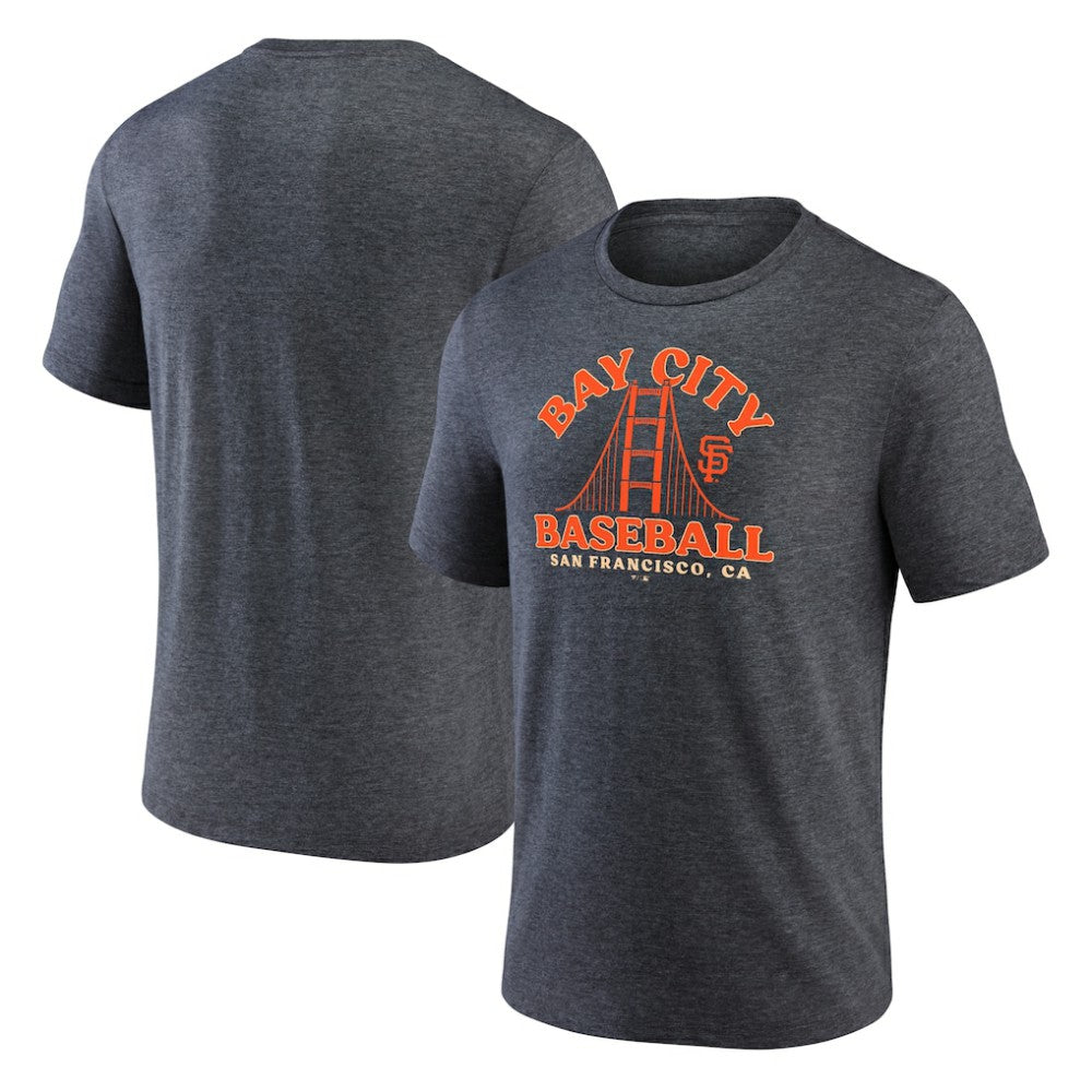 San Francisco Giants Bay City Baseball Tri-Blend T-Shirt for sale