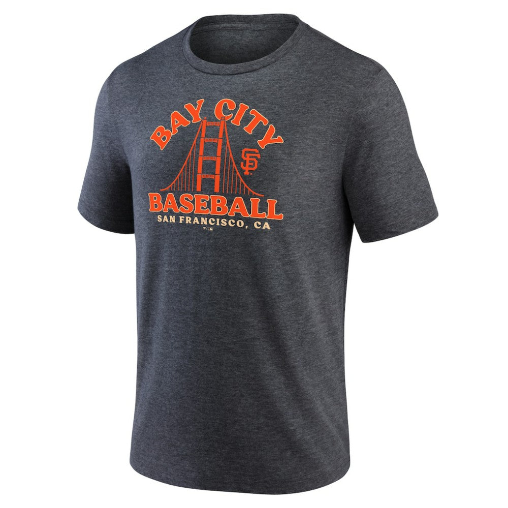 San Francisco Giants Bay City Baseball Tri-Blend T-Shirt for sale
