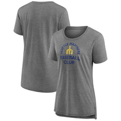 Seattle Mariners Women's Selected First Tri-Blend T-Shirt for sale