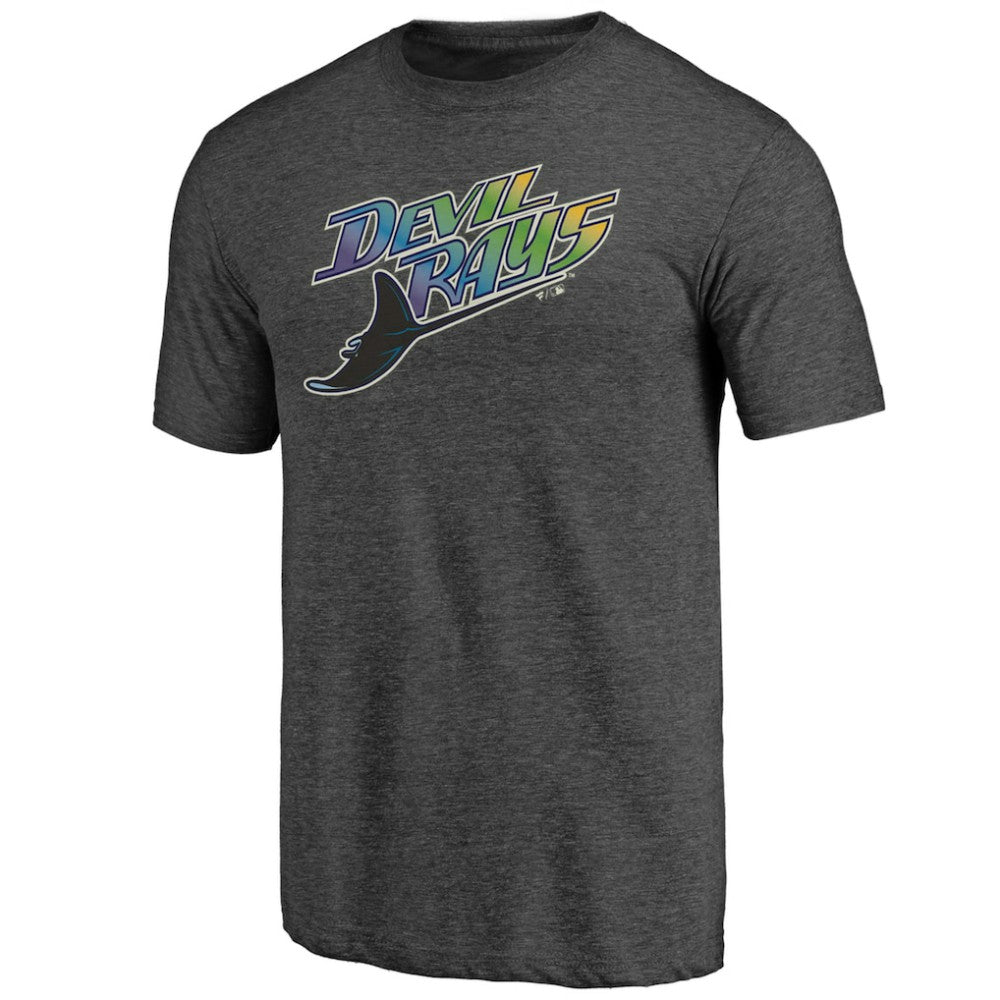 Tampa Bay Rays Cooperstown Official Logo Tri-Blend T-Shirt for sale