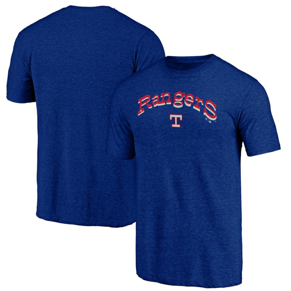 Texas Rangers Cooperstown Series Sweep Tri-Blend T-Shirt Near Me