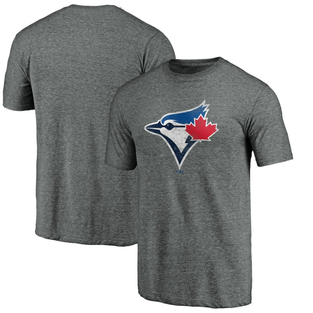 Toronto Blue Jays Weathered Official Logo Tri-Blend T-Shirt for sale