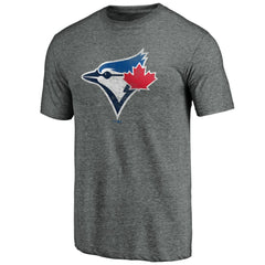 Toronto Blue Jays Weathered Official Logo Tri-Blend T-Shirt for sale