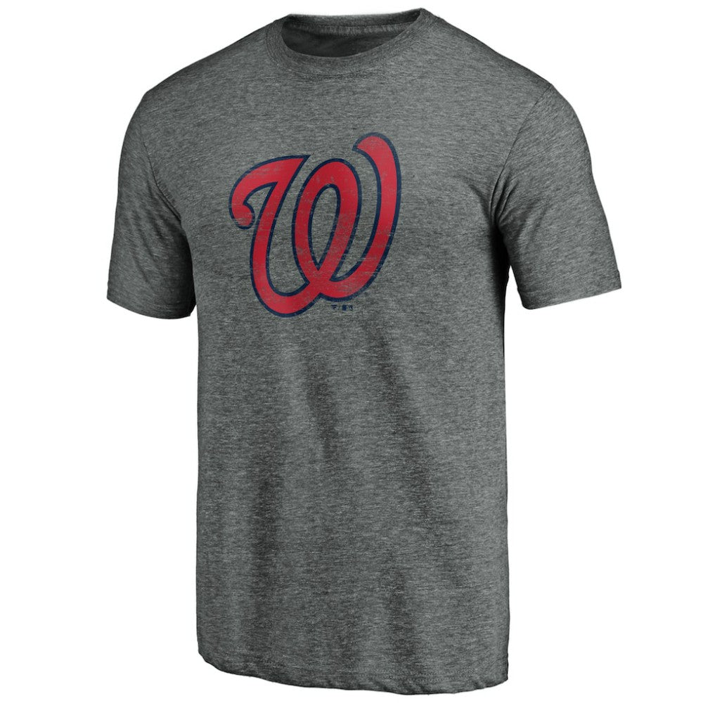 Washington Nationals Weathered Official Logo Tri-Blend T-Shirt Near Me