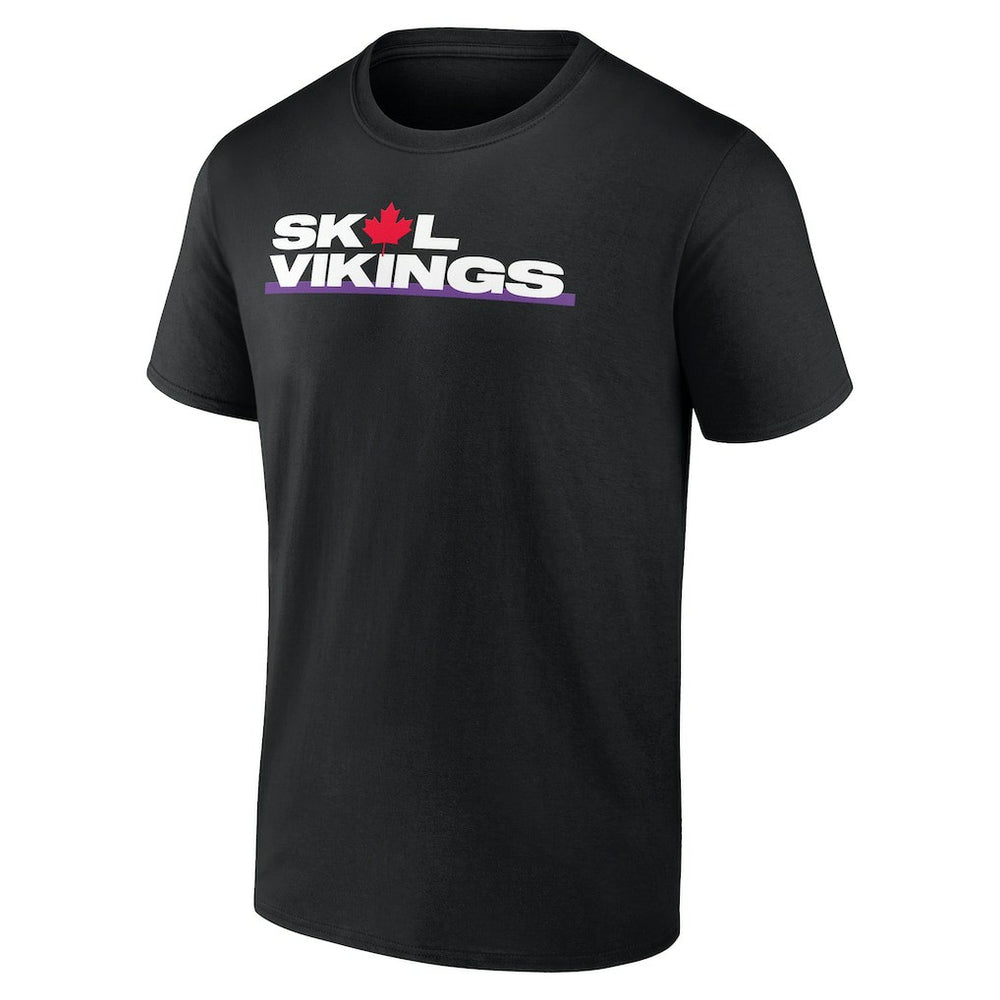 Minnesota Vikings Canada T-Shirt - Black - NFL