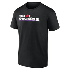 Minnesota Vikings Canada T-Shirt - Black - NFL