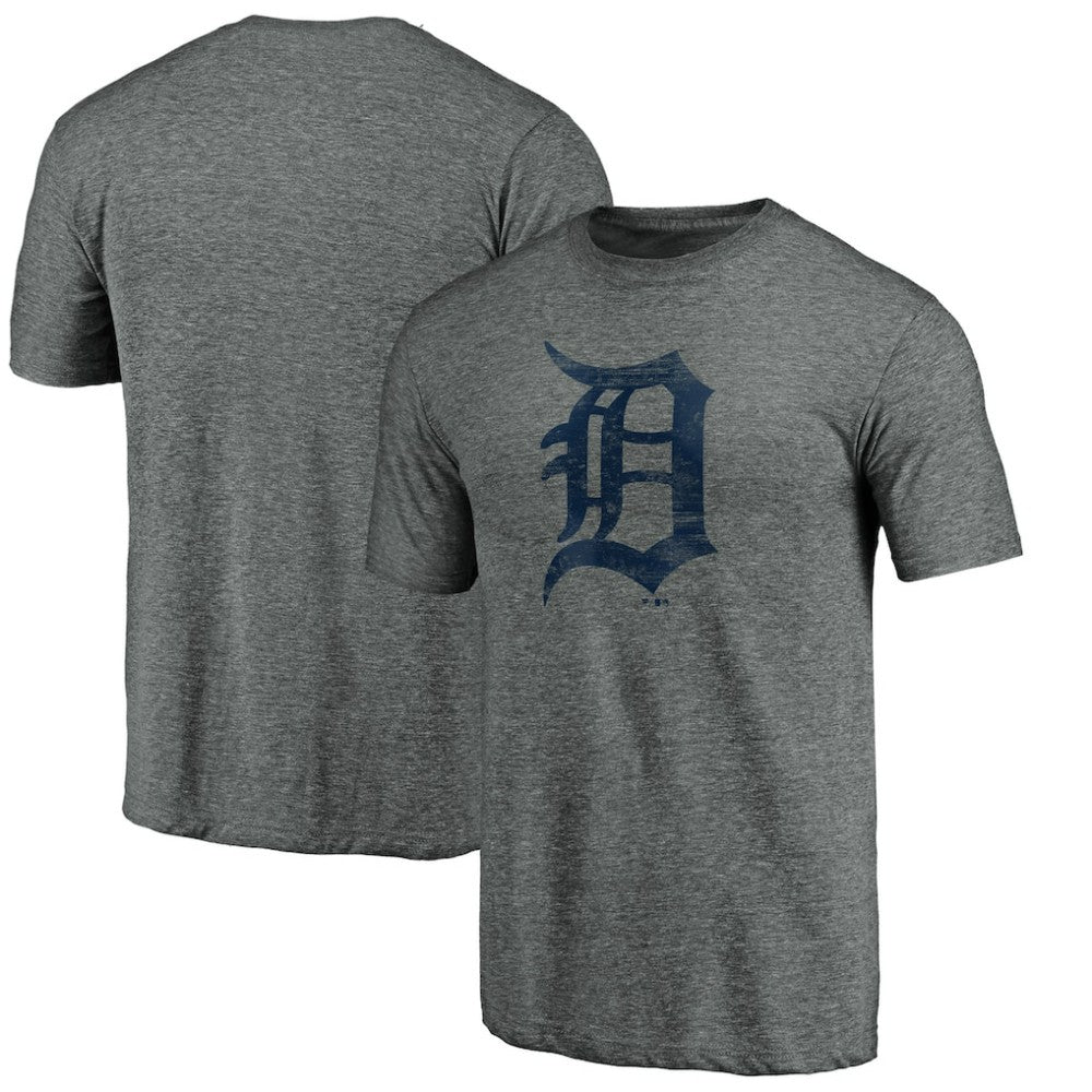 Detroit Tigers Weathered Official Logo Tri-Blend T-Shirt Near Me