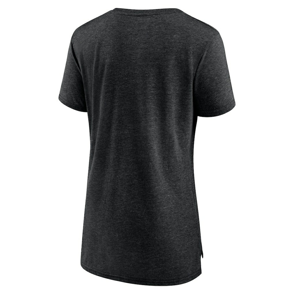 Pittsburgh Steelers Women's Steel City Tri-Blend T-Shirt - Charcoal - NFL