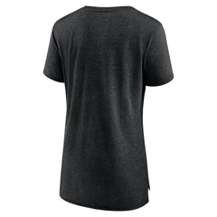 Pittsburgh Steelers Women's Steel City Tri-Blend T-Shirt - Charcoal - NFL