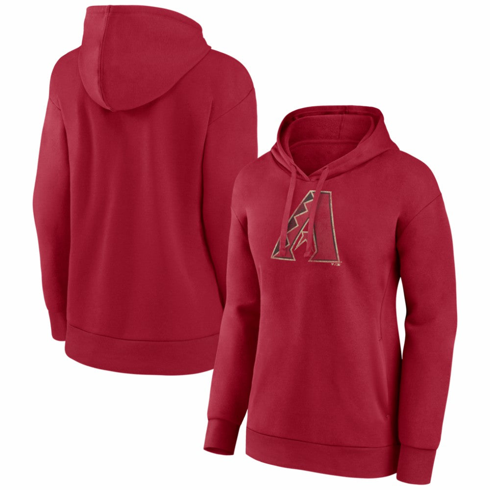 Arizona Diamondbacks Women's Distressed Team Pullover Hoodie Discount