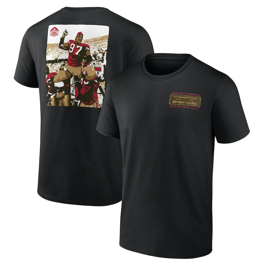 Bryant Young San Francisco 49ers Hall of Fame T-Shirt - Black - NFL