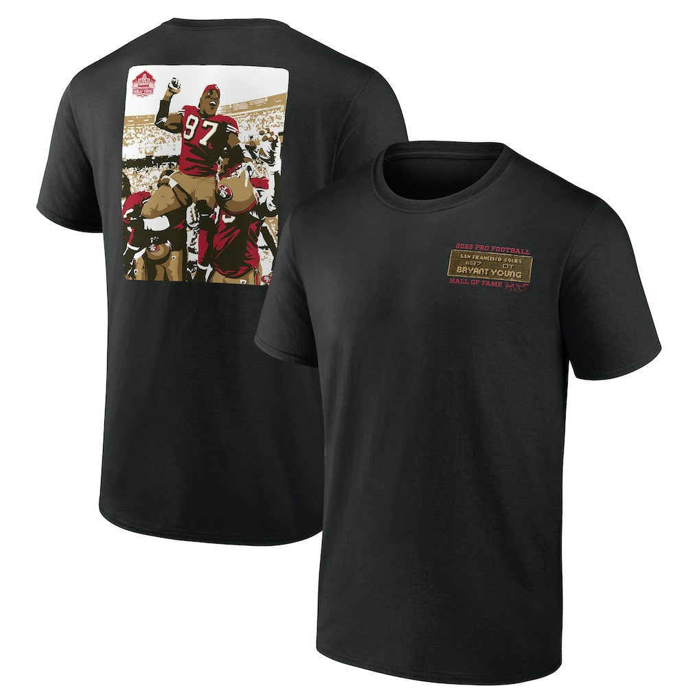 Bryant Young San Francisco 49ers Hall of Fame T-Shirt - Black - NFL